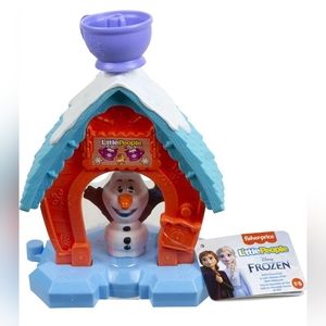 Fisher-Price Little People Disney Frozen Olaf's Cocoa Café. Brand New In Package